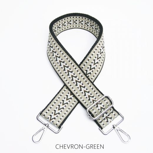 bag-strap-chevron-green