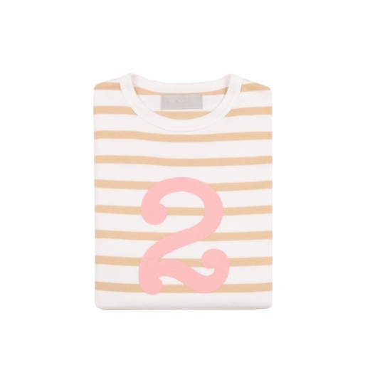 biscuit-white-breton-number-t-shirt-pink-23
