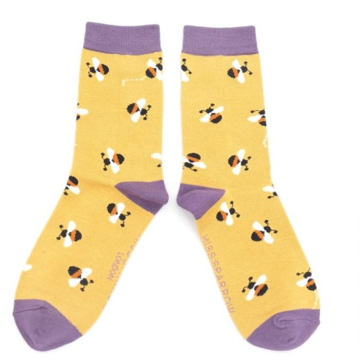 buzzy-bees-socks-yellow