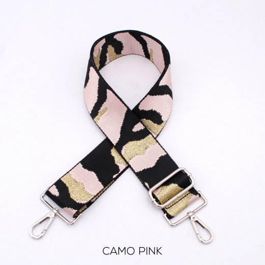 camouflage-pinkgold-bag-strap