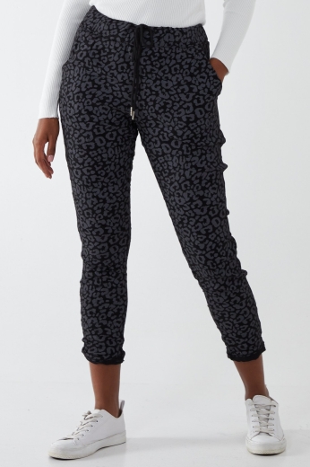 charcoal-magic-suede-touch-leopard-print-trousers