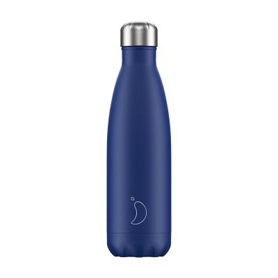 chillys-matte-blue-insulated-bottle