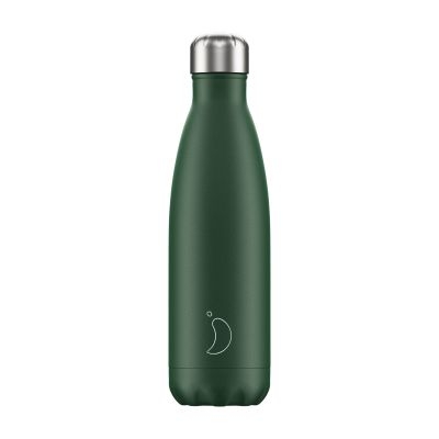 chillys-matte-green-insulated-bottle