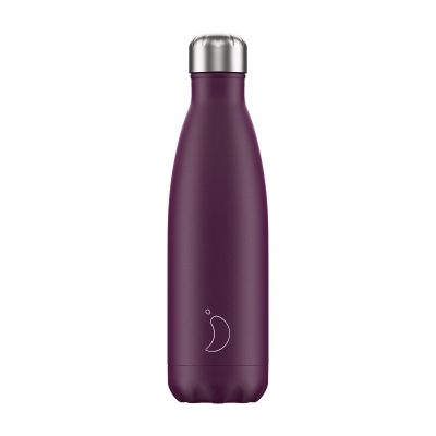 chillys-matte-purple-insulated-bottle