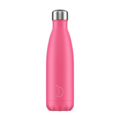 chillys-neon-pink-insulated-bottle
