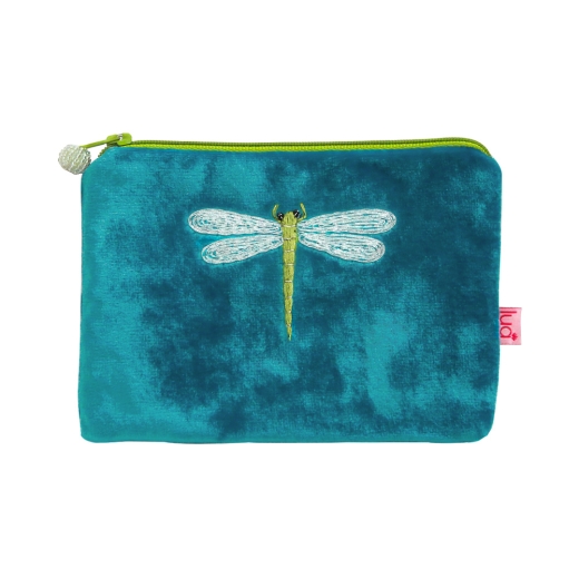 dragonfly-purse-velvet-aqua