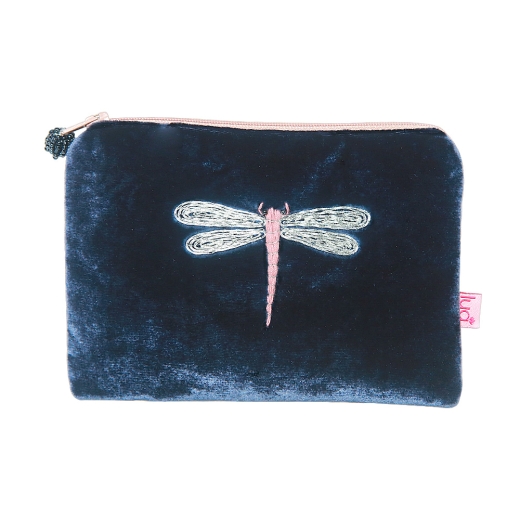 dragonfly-purse-velvet-navy