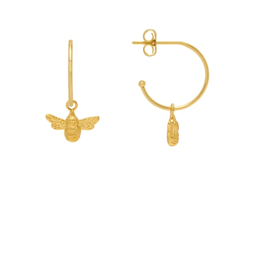estella-bartlett-bee-drop-hoop-earrings-gold-plated-np