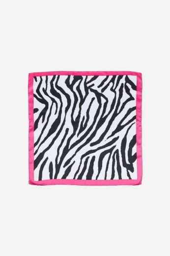 fuchsia-zebra-print-faux-silk-scarf-with-colourblock-border