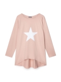 Chalk Robyn Top Pink/Giant Star/White - One Size 