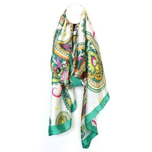 jade-green-mix-silk-feel-large-scarf-paisley-print