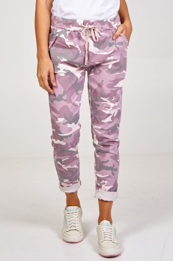 magic-pink-super-stretch-camouflage-print-trousers