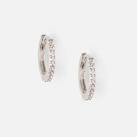 mini-pave-crystal-huggie-hoop-earrings-silver