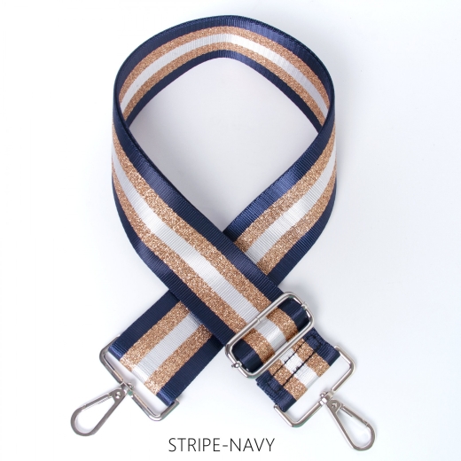 navy-goldgrey-stripe-bag-strap