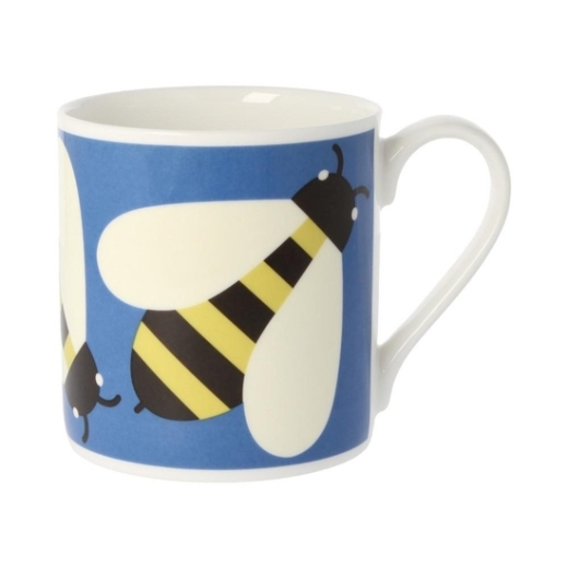orla-kiely-busy-bee-blue-mug