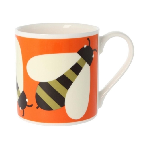 orla-kiely-busy-bee-orange-mug
