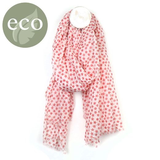 red-star-print-on-white-cotton-scarf