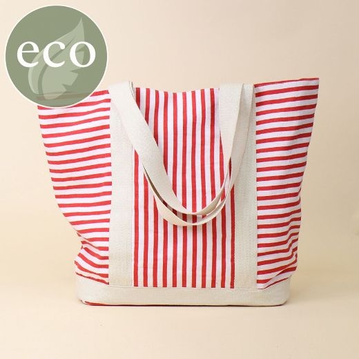 red-striped-cotton-beach-bag-wth-cream-webbing-straps