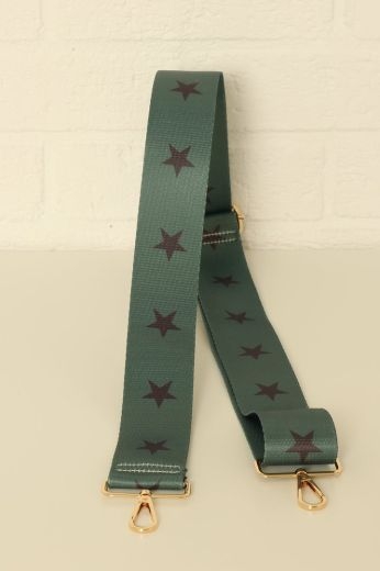 sage-green-grey-colour-block-star-print-bag-strap