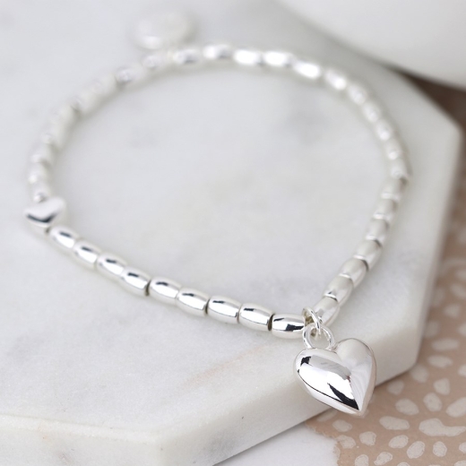 silver-plated-bead-and-heart-charm-bracelet