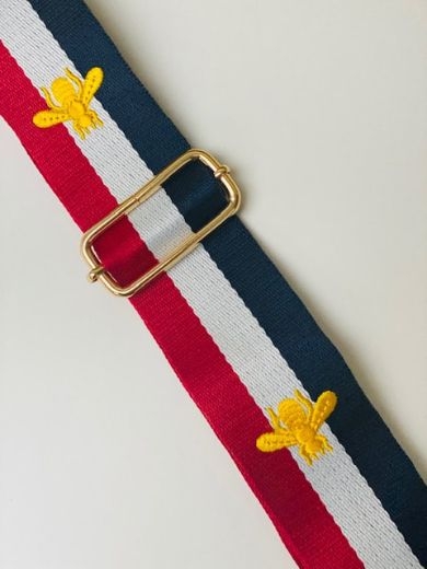 strap-red-white-navy-bee