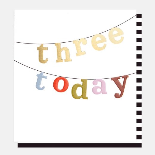 three-today-multi-text-bunting