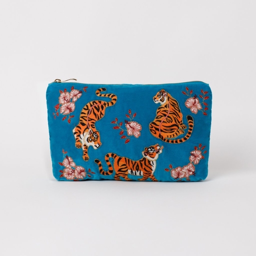 tiger-azure-everyday-pouch