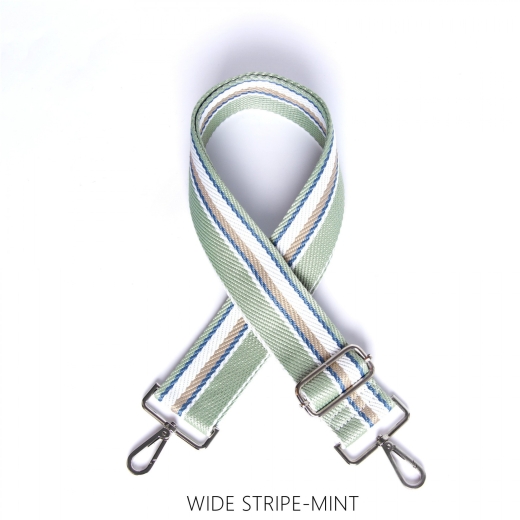 wide-stripemintwhiteblue-bag-strap